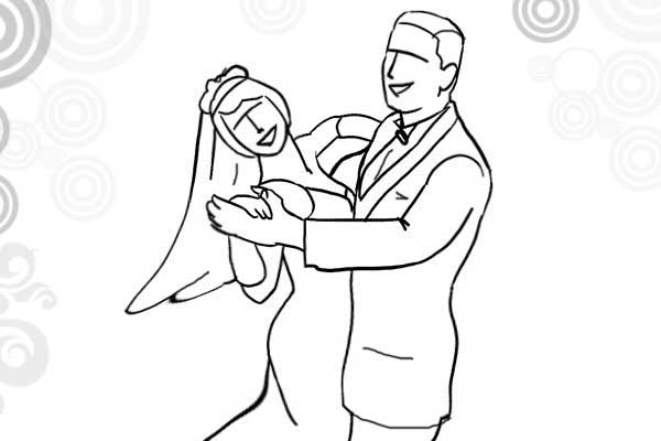 Pozavimas vestuvėse jaunavedžių šokis