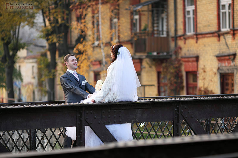 Fotografas Igoris Petinas Užupio tiltas Vilniuje