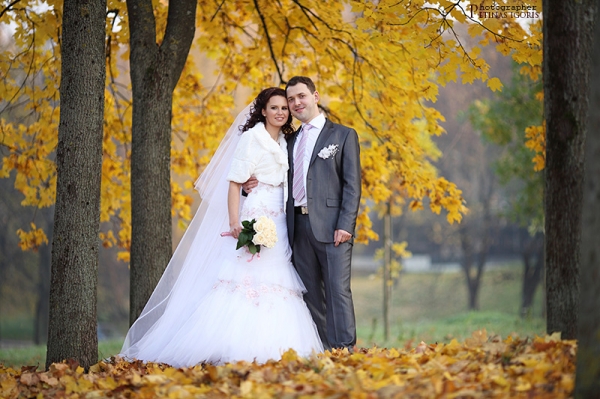 Vestuvių fotografas Vilniuje ruduo