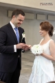 Vestuvės apsikeitimas vestuviniais žiedais